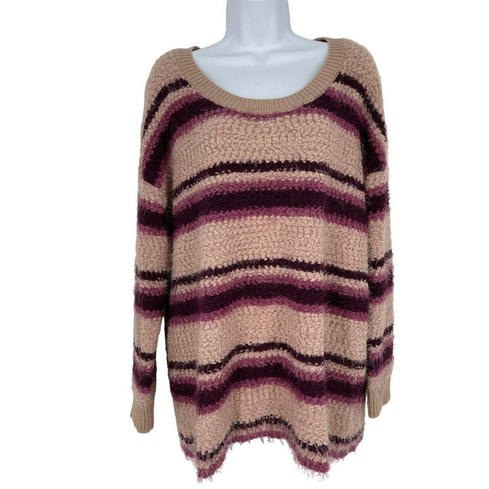 Torrid‎ Popcorn Pullover Drop Shoulder Long Sleeve Round Neck Sweater 1X